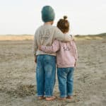 Helles Altrosa French Terry Buendchen Dunkler Salbei 1 Kif