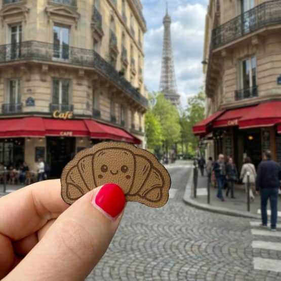 Kunstleder Label Crossaint