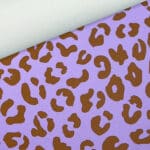 Kunstleder Leo Lavendel Zimt