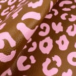 Kunstleder Leo Zimt Lachs Rosa 4 Jpg