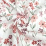 Musselin Blush Sage Flowers Warmweiss 3