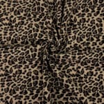Musselin Leoprint Camel Beige 3