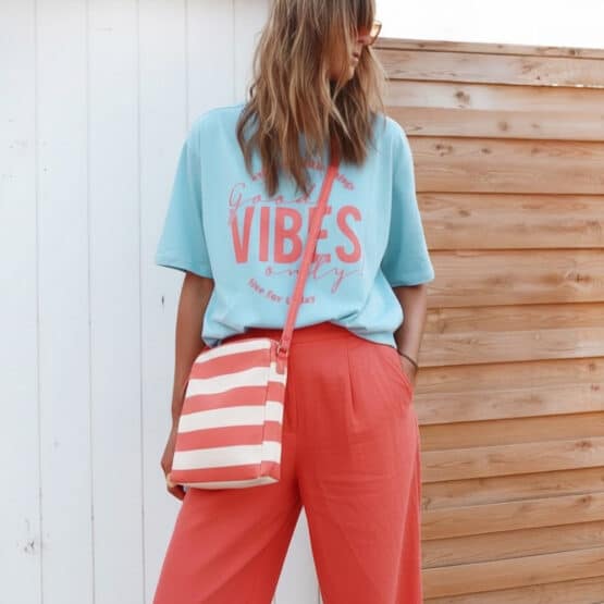 Plotterfolie Hibiskus - Good Vibes Sky Blue - Flexfolie