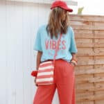 Plotterfolie Hibiskus Good Vibes Sky Blue