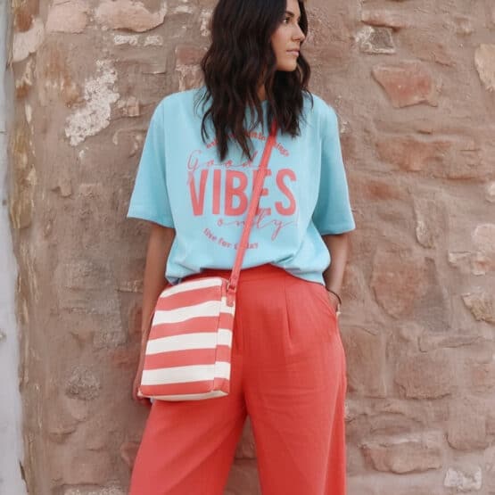 Plotterfolie Hibiskus - Good Vibes Sky Blue - Flexfolie