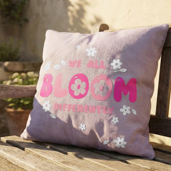 Plotterfolie Neon Rosa Plott Bloom Differently Kif