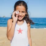 Plottermotiv Seestern Hibiskus Kif