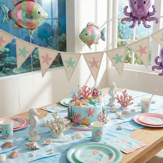 Plottermotiv Seestern Rosa Mint Kif