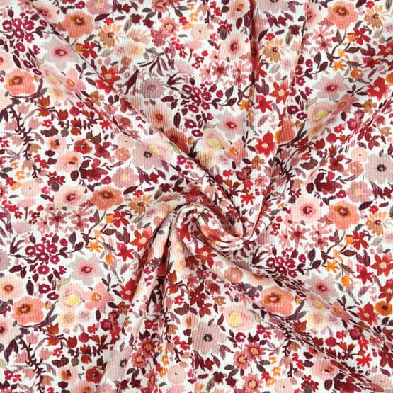 Rippenjersey – Blush Romantic