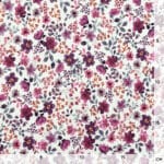 Single Jersey Amazing Berry Flowers Cremeweiss Organic