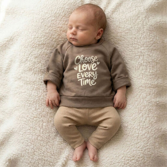 Baby Beige Paule French Terry Smoky Beige Leggings Luany Rippenjersey Camel Plott Perlmutt Kik