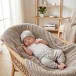 Baby Beige Shirt Finn Hose Levin Beanie Noel Streifen Fleece Kik