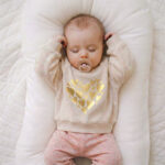 Baby.outfit Frottee Jersey Natur Pointelle Lachs Waffelstrick Kik