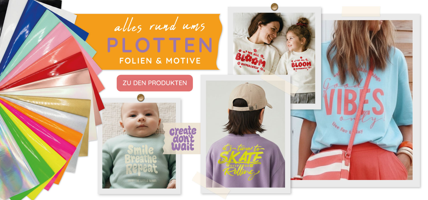 Banner Plotterfolien Motive