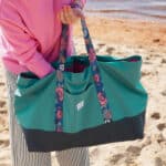 Diy Stoffe Inspiration 605d Strandtasche Xl Aquamarin Outdoor Gurtband