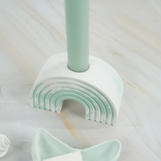 Diy Stoffe Inspiration 605e Giessen Paket Wellness Mint Kerzenhalter Pigment Pinie