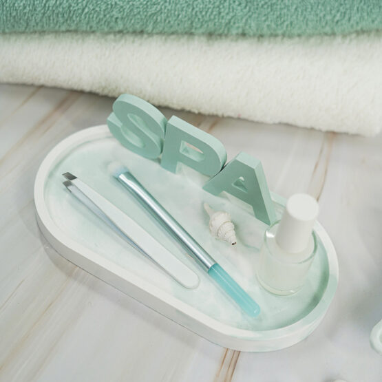 Diy Stoffe Inspiration 605l Giessen Paket Wellness Mint Schale Oval Buchstaben Pigment Pinie Frottee