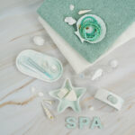 Diy Stoffe Inspiration 605r Giessen Paket Wellness Mint Muscheln Schale Oval Buchstaben Kerzenhalter Pigment Pinie Frottee