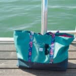 Diy Stoffe Inspiration 605s Strandtasche Xl Aquamarin Outdoor Gurtband