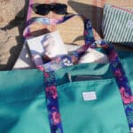 Diy Stoffe Inspiration 605t Strandtasche Xl Aquamarin Outdoor Gurtband