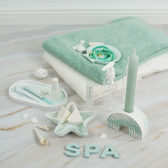 Diy Stoffe Inspiration 605x Giessen Paket Wellness Mint Muscheln Schale Oval Buchstaben Kerzenhalter Pigment Pinie Frottee