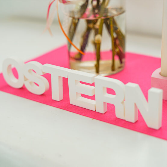 Diy Stoffe Inspiration 606g Giessen Paket Ostern Buchstaben