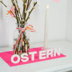 Diy Stoffe Inspiration 606r Giessen Paket Ostern Satin Organzaband Buchstaben