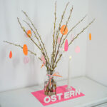 Diy Stoffe Inspiration 606u Giessen Paket Ostern Satin Organzaband Buchstaben Kerzenhalter Herz Filz Ei Hase Blume