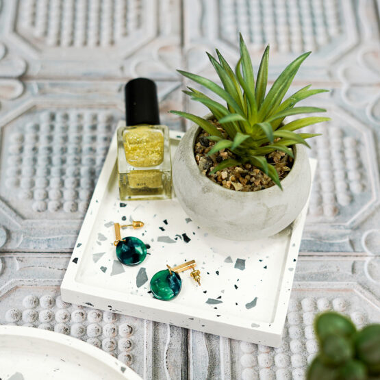 Diy Stoffe Inspiration 608g Giessen Untersetzer Eckig Farbpigment