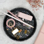 Diy Stoffe Inspiration 608m Giessen Untersetzer Rund Raysin Schwarz Farbpigment