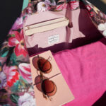 Diy Stoffe Inspiration 608o Strandtasche Xl Streifen Painted Flowers Label