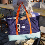 Diy Stoffe Inspiration 608z Strandtasche Xl Eiscreme Dunkelblau Label Gurtband Outdoor Kissen Softeis