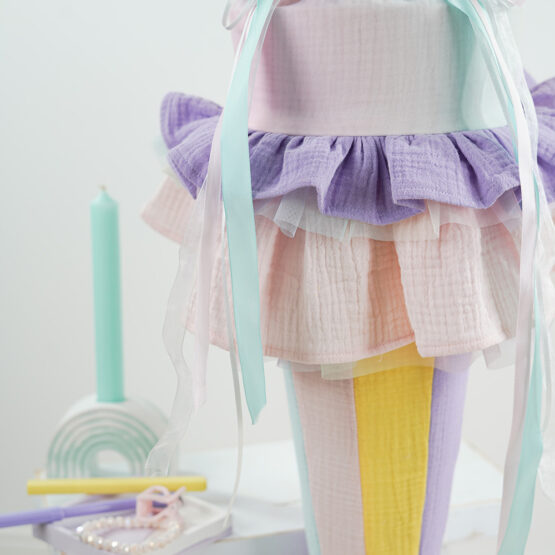 Diy Stoffe Inspiration 609s Schultuete Rainbow Stripes Bastelvorlage Giessen Silikon Kerzenhalter