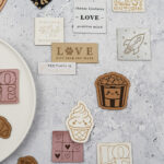 Diy Stoffe Inspiration 610p Label Patch Icecream Popcorn Love Herz Rocket