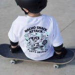 Diy Stoffe Outfit 582d Plott Nacho Snack Attack Shirt Schelmy Loose Fit Folie Schwarz Mint