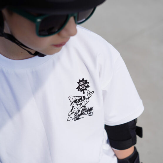 Diy Stoffe Outfit 582i Plott Nacho Snack Attack Shirt Loose Fit Folie Schwarz