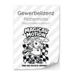 Lizenz Magical Motion Plottermotiv Diy Stoffe