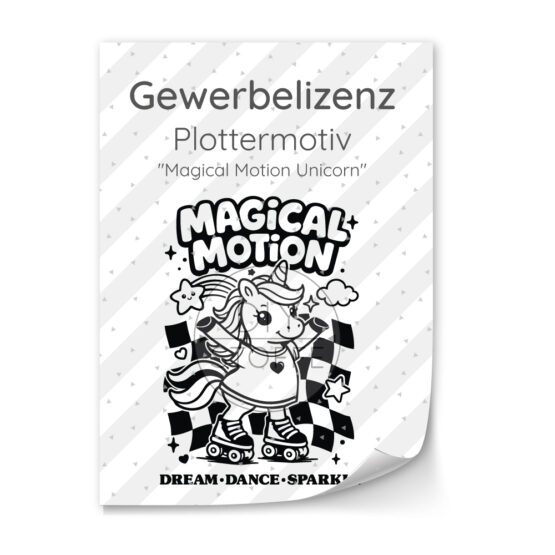 Lizenz Magical Motion Plottermotiv Diy Stoffe