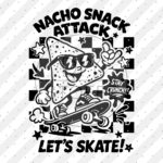 Nacho Snack Attack Plottermotiv Diy Stoffe