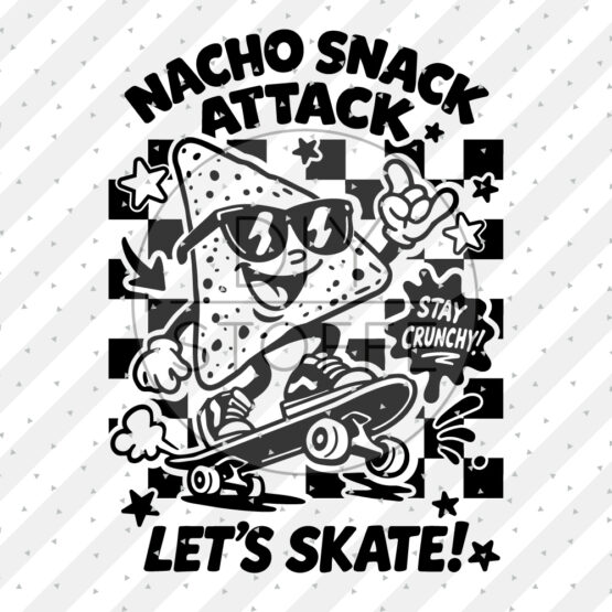 Nacho Snack Attack Plottermotiv Diy Stoffe