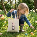 Stoffbeutel Buegelbild Haeschen Kik