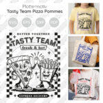 Tasty Team Pommes Pizza Diy Stoffe
