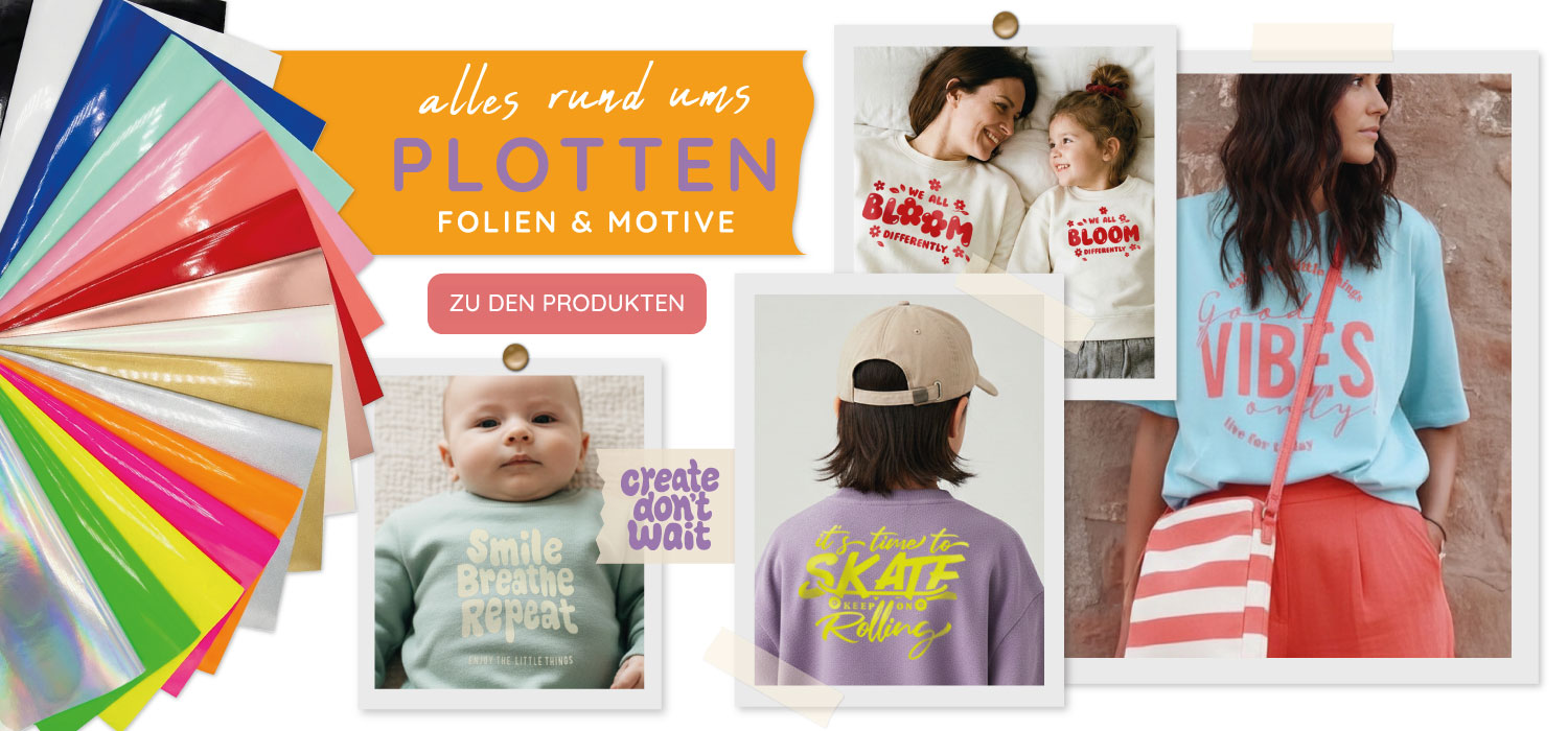 Banner Plotterfolien Motive