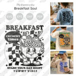 Breakfast Soul Plottermotiv Diy Stoffe