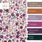 Farbkombi Single Jersey Amazing Berry