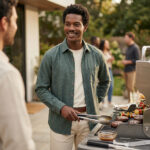 Jeans Baumwoll Flanell Deep Olive Kif 2