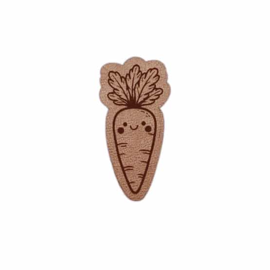 Label Karotte 28 X 58 Mm Kupfer Rose