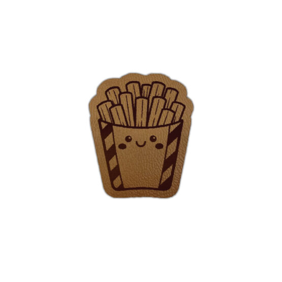 Label Pommes 37 45 Mm Camel Braun