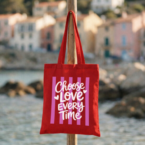 Love Collection Rosa Canvas Rot Kif