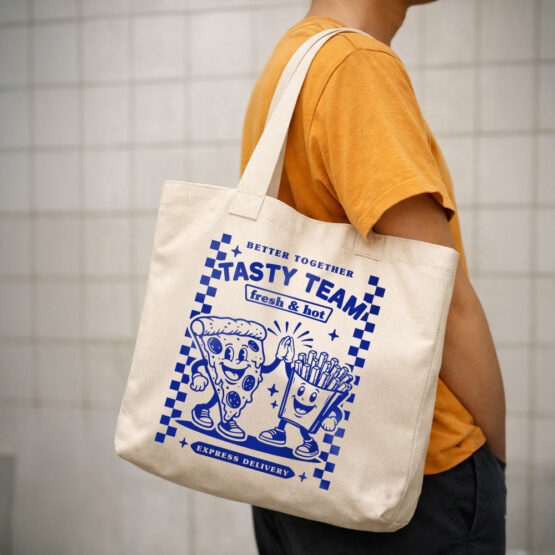 Plottermotiv Tasty Team Pommes Pizza Kif 2